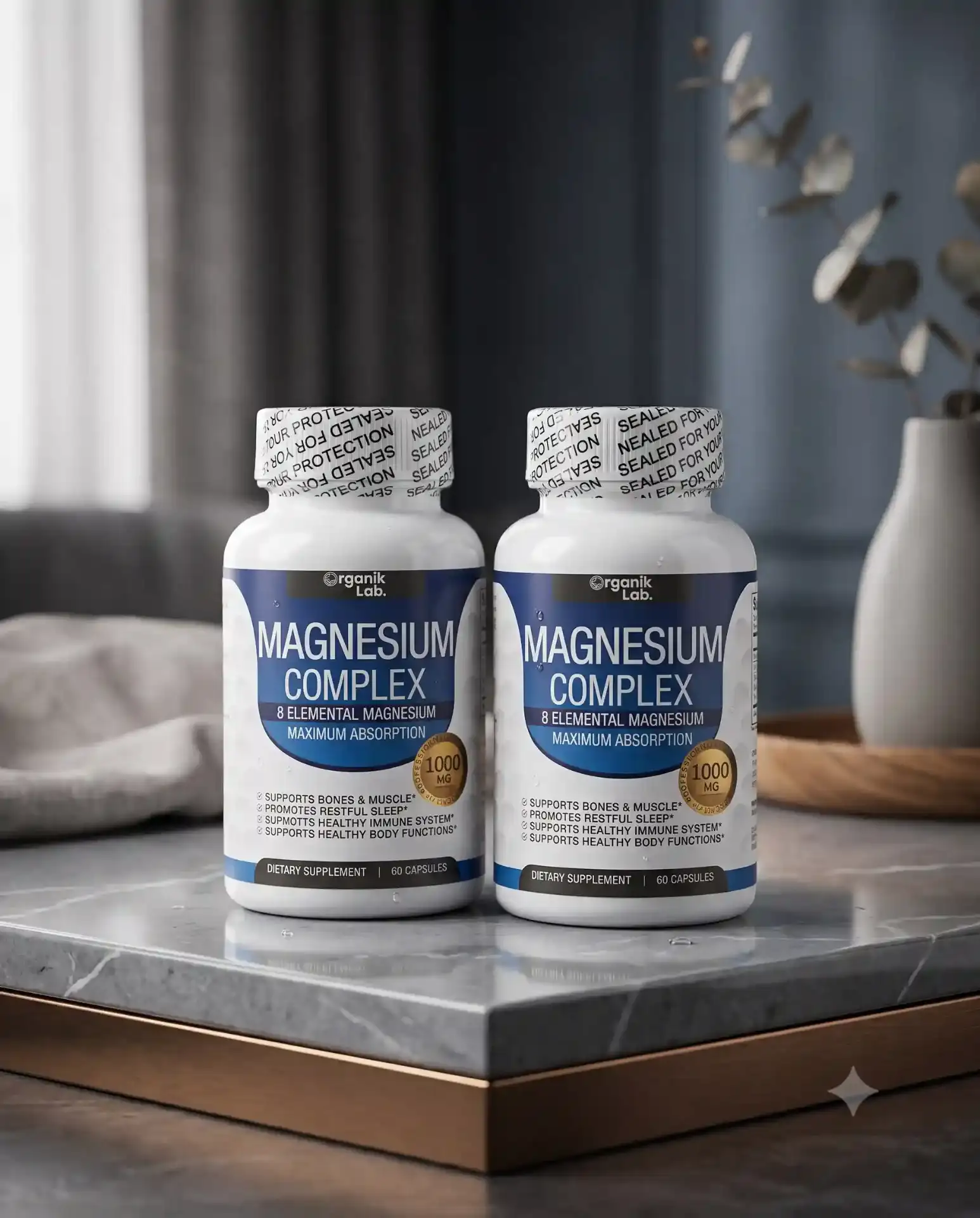 Organik Lab® Magnesium Complex vista 3